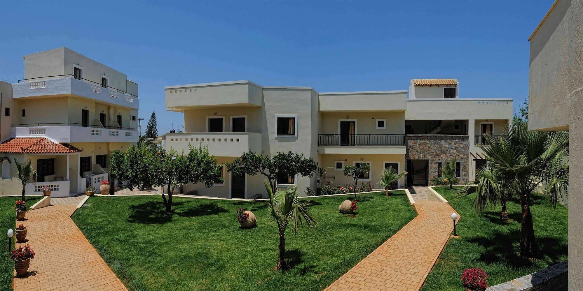 Kristalli Hotel Apartments Mália Exterior foto